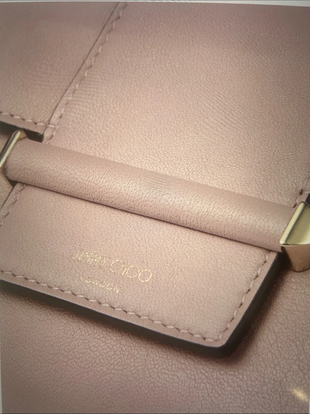Jimmy Choo Bar Wallet with Chain